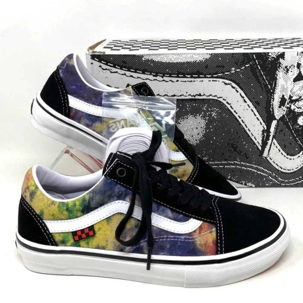 💖MEGA SALE💖VANS Old Skool Skate Low Black Men’s Canvas Suede VN0A5FCBBML